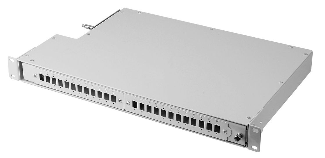 Flexible Größe Glasfaser-Patch-Panel Multimode / Single-Mode freie Probe YH1004