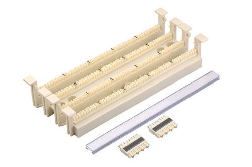 Telefonkabeln Basis 100 Paar 110 Endblock Patch Panel für Netzwerkkommunikation YH7036