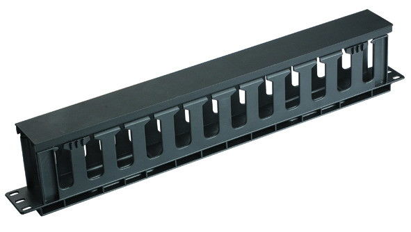 19 Zoll 1u Netzwerkkabelverwaltung Rack Mount Verdickung AMP Typ mit Metalldeckel YH4037