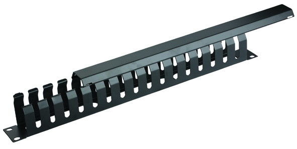 Hochleistungs 1U Rack Mount Kabelmanagement, Amp Kabelmanagement mit Abdeckung YH4040