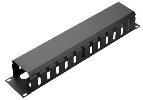 Hochleistungs 1U Rack Mount Kabelmanagement, Amp Kabelmanagement mit Abdeckung YH4040