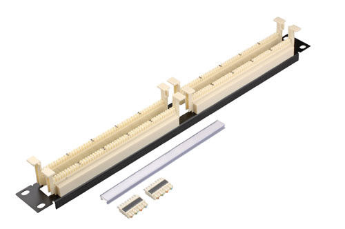 Regenfest Patch Panel Patch Cord Weiß und Schwarz Farbe Flexible Größe YH4019