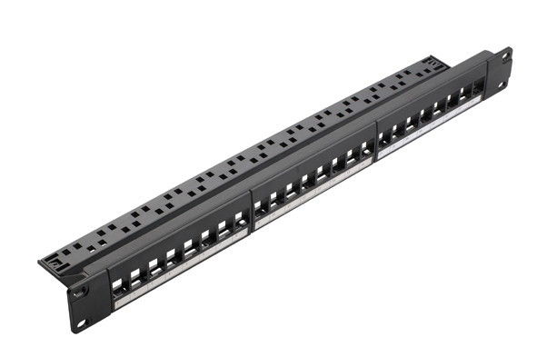 Professionelle Patch Panel Patch Cord Kaltgewalzte Stahlplatte / Legierungsmaterial YH4016