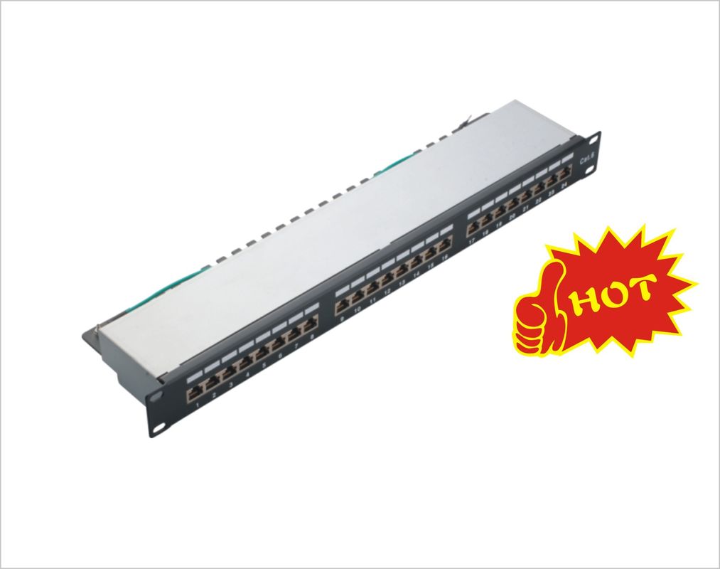 Anti-Rost Patch Panel Patch Cord Netwerk Patch Panel Fit Überwachungsraum YH4006