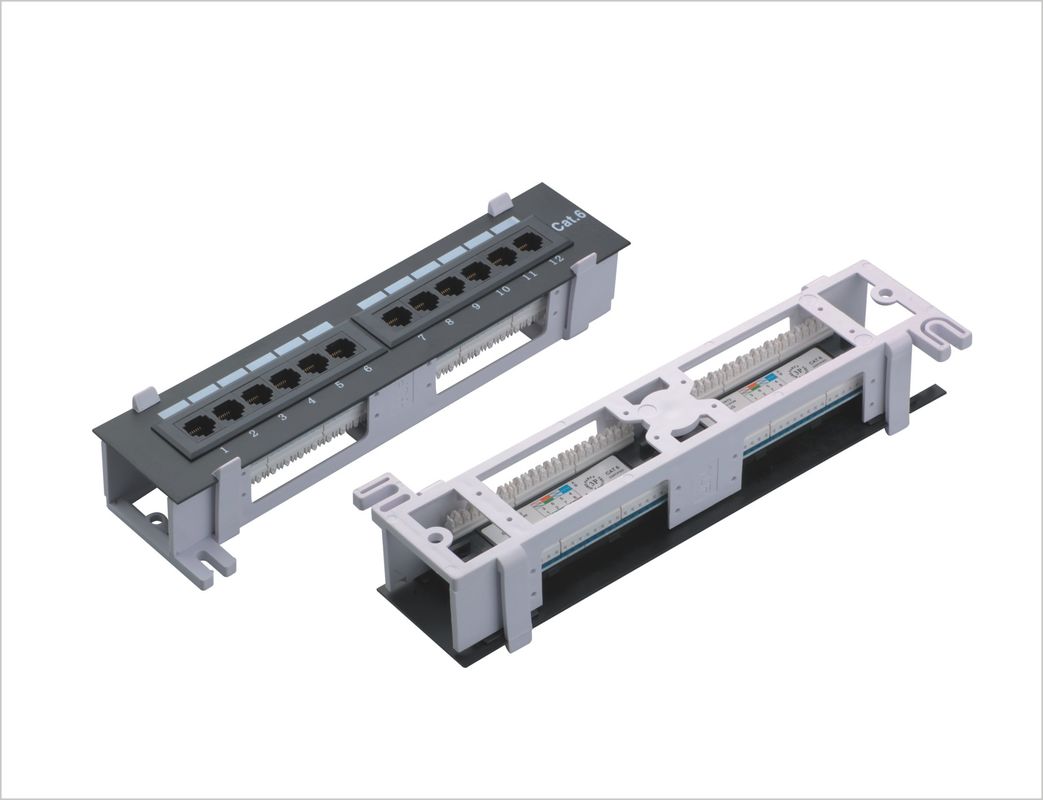 Anti-Rost Patch Panel Patch Cord Netwerk Patch Panel Fit Überwachungsraum YH4006