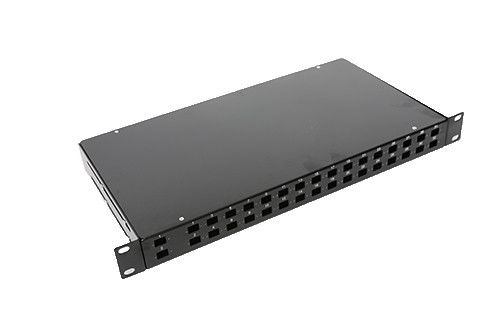 Überwachungszentrum Netzwerkpatch Panel / abgeschirmtes Patch Panel Dauerstoff aus Legierung YH4019