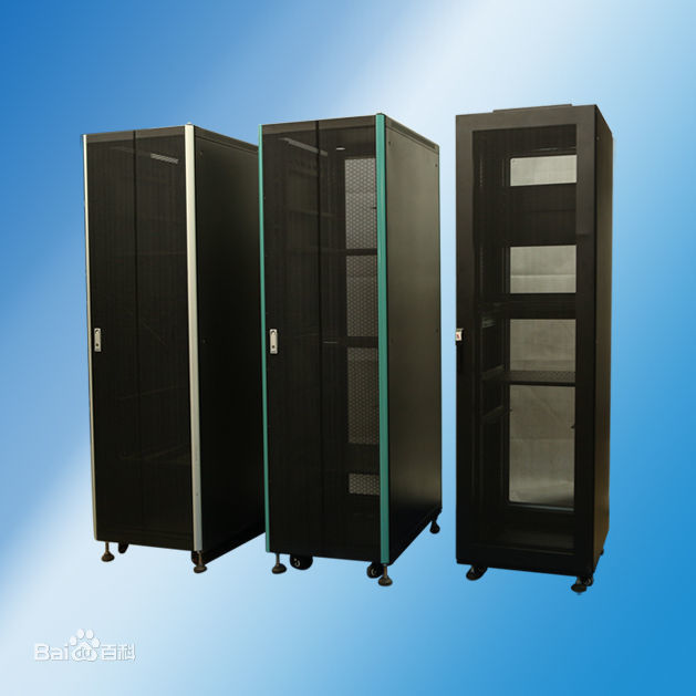Schwarze Farbe Rack Gehäuse Server Schrank / Computer Racks und Schränke YH2001