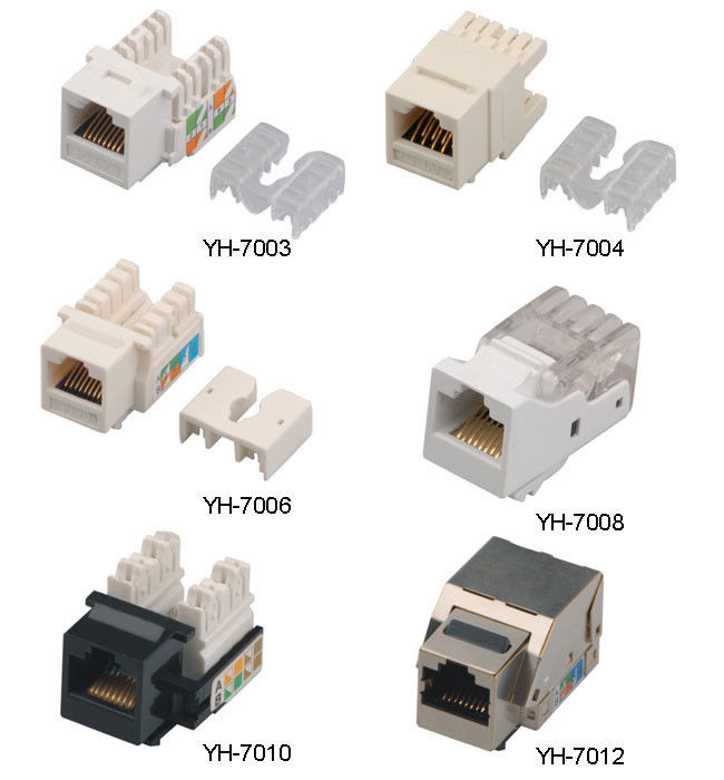 Netztrapezfehlersteckfassung Krone 180 Cat.5E RJ45 modulare Steckfassung Hoch-zuverlässiges YH7004 des Grads 8P8C