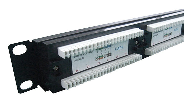 Schalttafeln der UTP-Netz-Schalttafel-24 des Hafen-Cat6 für verkabelndes Netz YH4010 LAN